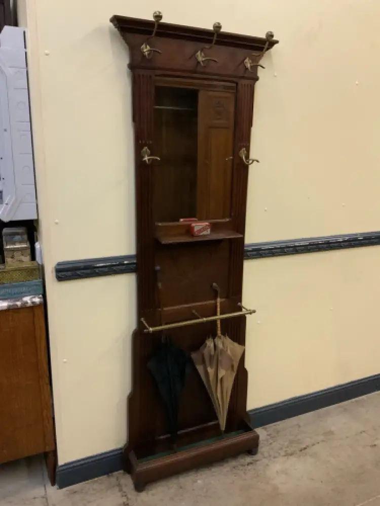 Antik -  Gaderobe, Kleiderständer - Jugendstil - Lieferung möglich! 4