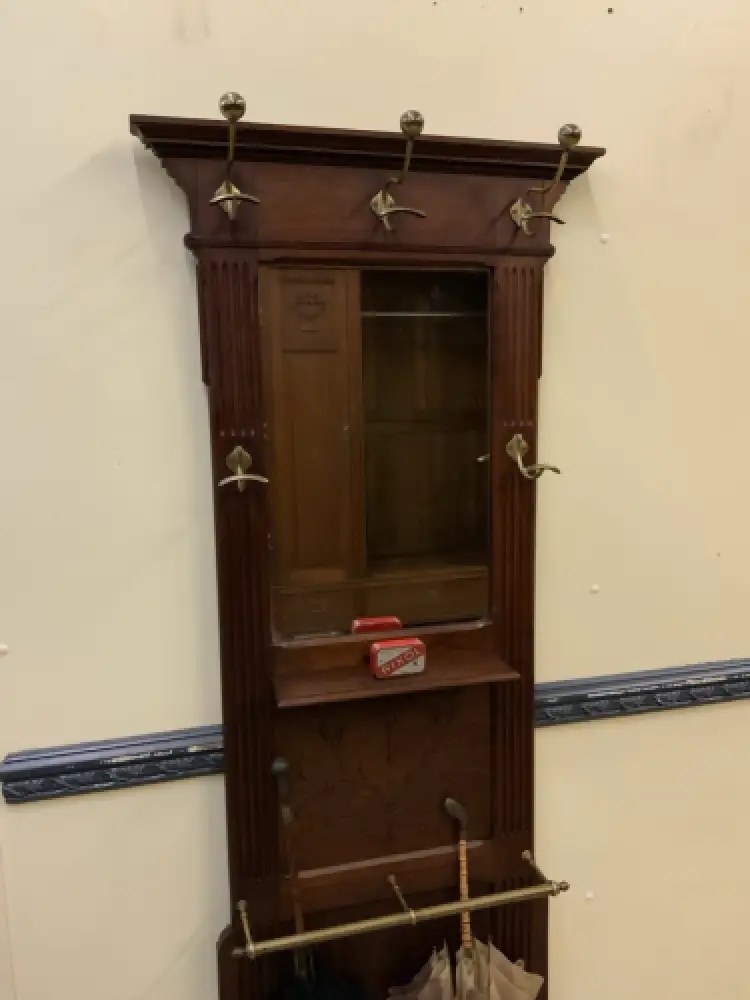 Antik -  Gaderobe, Kleiderständer - Jugendstil - Lieferung möglich! 5