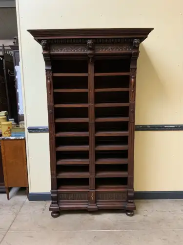 Antiker Archiv Schrank, Bücherschrank, Regal - Gründerzeit - Lieferung möglich!