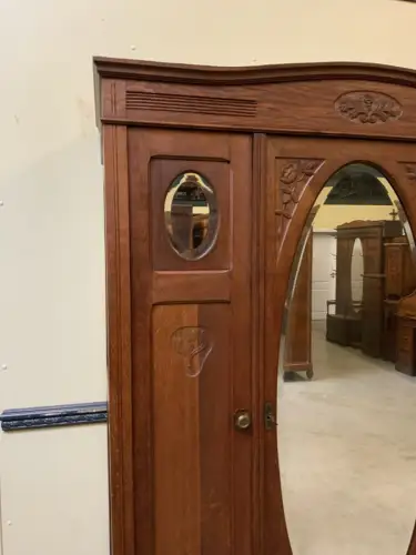 Antik - Kleiderschrank, Wäscheschrank - Jugendstil -  Lieferung möglich!