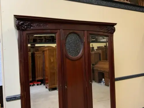 Antik Kleiderschrank, Wäscheschrank -Jugendstil - Art Nouveau - Lieferung mögl.!