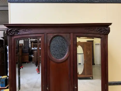 Antik Kleiderschrank, Wäscheschrank -Jugendstil - Art Nouveau - Lieferung mögl.!