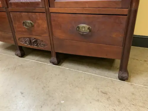 Antik Kleiderschrank, Wäscheschrank -Jugendstil - Art Nouveau - Lieferung mögl.!