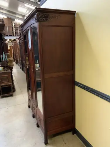 Antik Kleiderschrank, Wäscheschrank -Jugendstil - Art Nouveau - Lieferung mögl.!