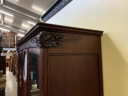 Antik Kleiderschrank, Wäscheschrank -Jugendstil - Art Nouveau - Lieferung mögl.!