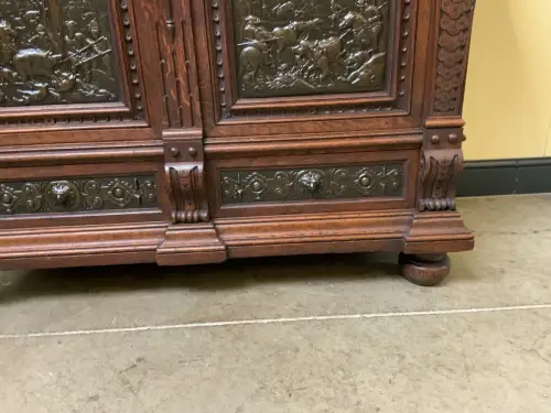 Antiker Gründerzeit  Bücherschrank, Vitrine, Buffet - Lieferung möglich!