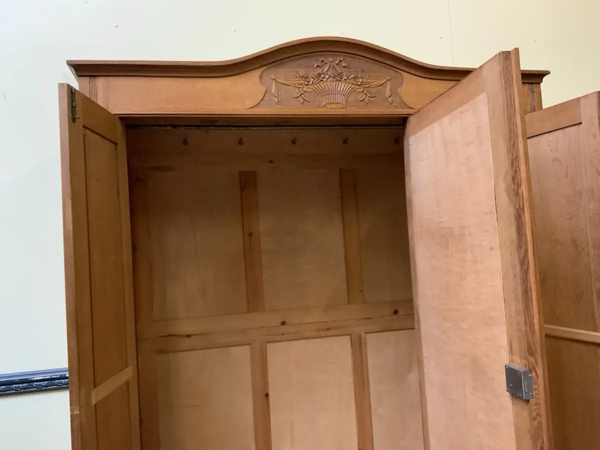 Antiker Jugendstil Kleiderschrank - Traumhaft -  Lieferung möglich! 14