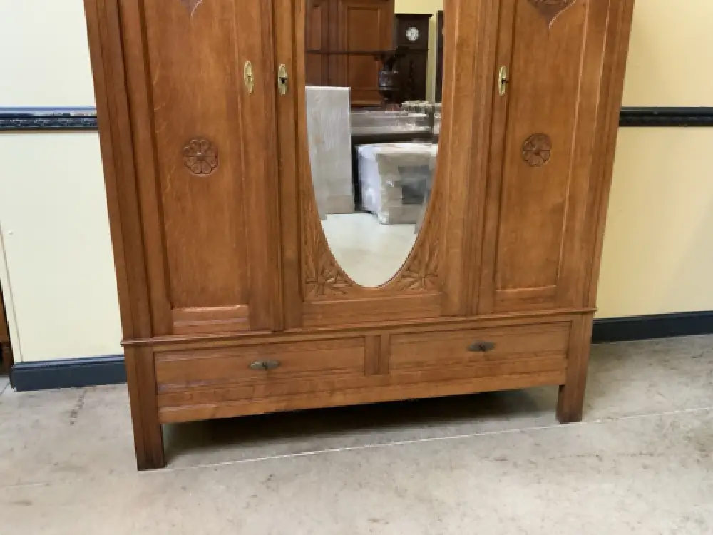 Antiker Jugendstil Kleiderschrank - Traumhaft -  Lieferung möglich! 6