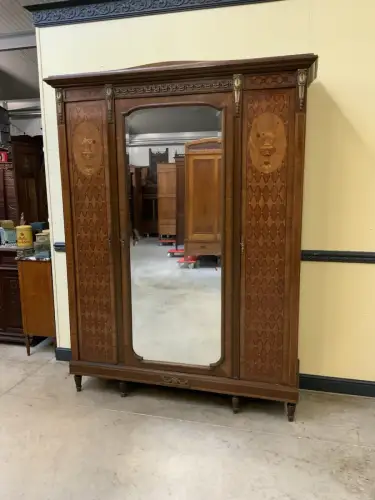 Antik - Wäscheschrank, Geschirrschrank - Jugendstil - Lieferung möglich!
