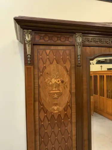 Antik - Wäscheschrank, Geschirrschrank - Jugendstil - Lieferung möglich!