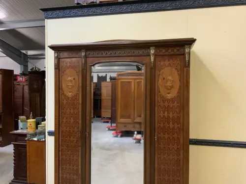 Antik - Wäscheschrank, Geschirrschrank - Jugendstil - Lieferung möglich!