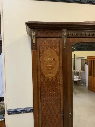 Antik - Wäscheschrank, Geschirrschrank - Jugendstil - Lieferung möglich!