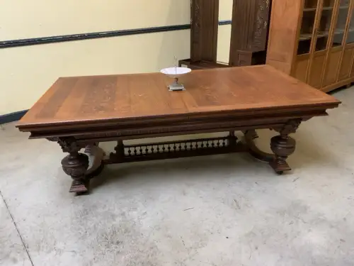 Antik - riesengroßer Presentations Tisch, Tafel - Gründerzeit - Liefer. möglich!