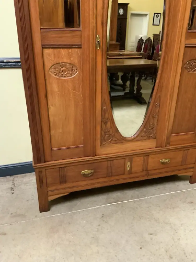 Antiker Art Deco Kleiderschrank - Traumhaft  - Lieferung möglich! 11