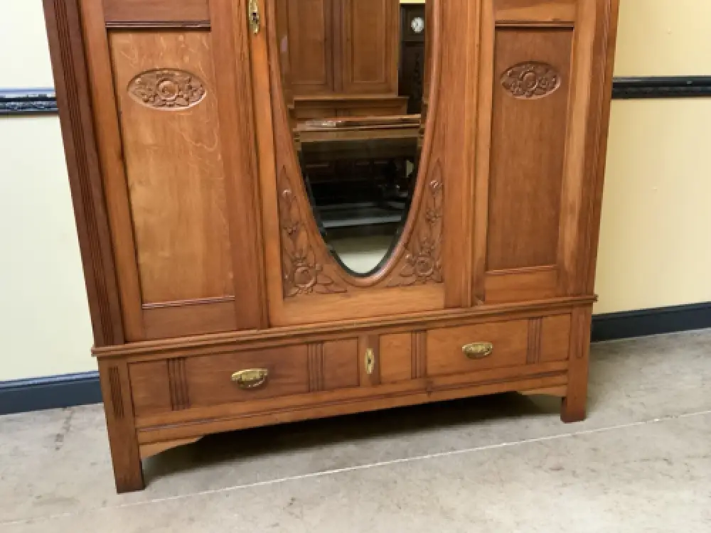 Antiker Art Deco Kleiderschrank - Traumhaft  - Lieferung möglich! 12