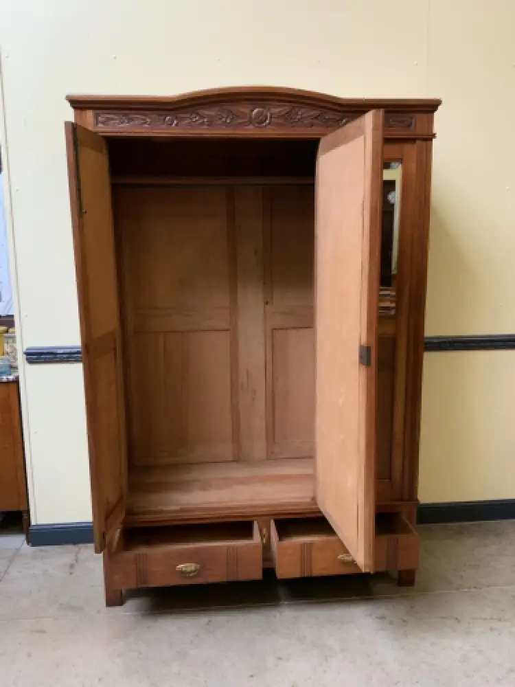 Antiker Art Deco Kleiderschrank - Traumhaft  - Lieferung möglich! 13