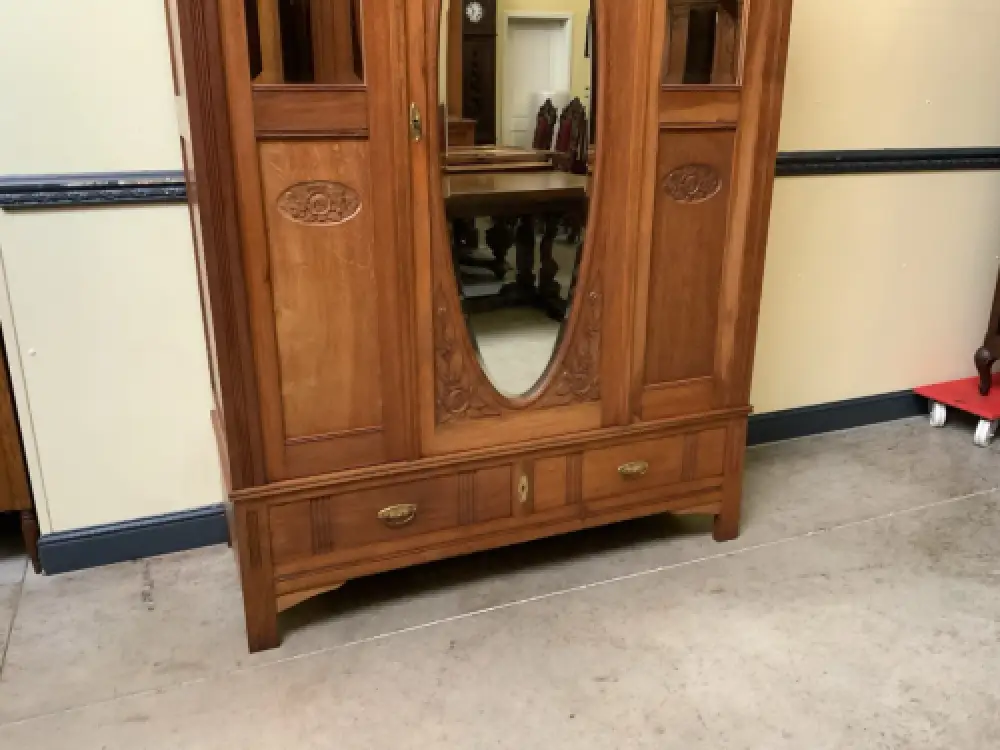 Antiker Art Deco Kleiderschrank - Traumhaft  - Lieferung möglich! 6