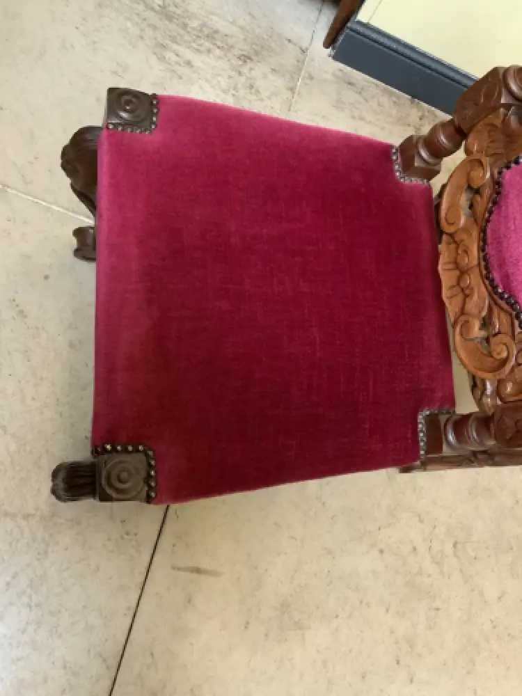 6 antike hohe Neorenaissance Stühle - Historismus  - Lieferung möglich! 21