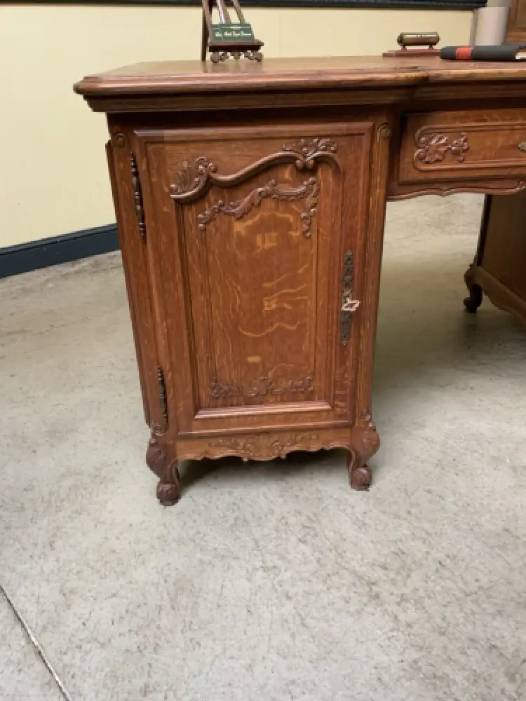 Antik - Doppelseitiger Schreibtisch - Historismus, Louis XV - Lieferung möglich! 10