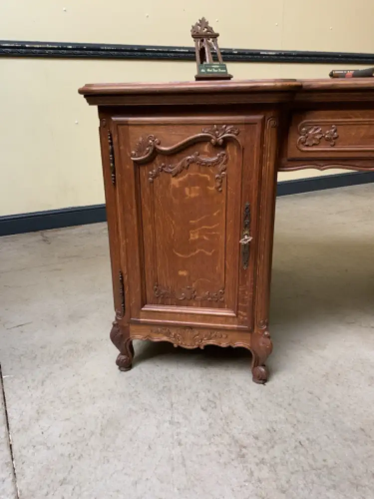 Antik - Doppelseitiger Schreibtisch - Historismus, Louis XV - Lieferung möglich! 9