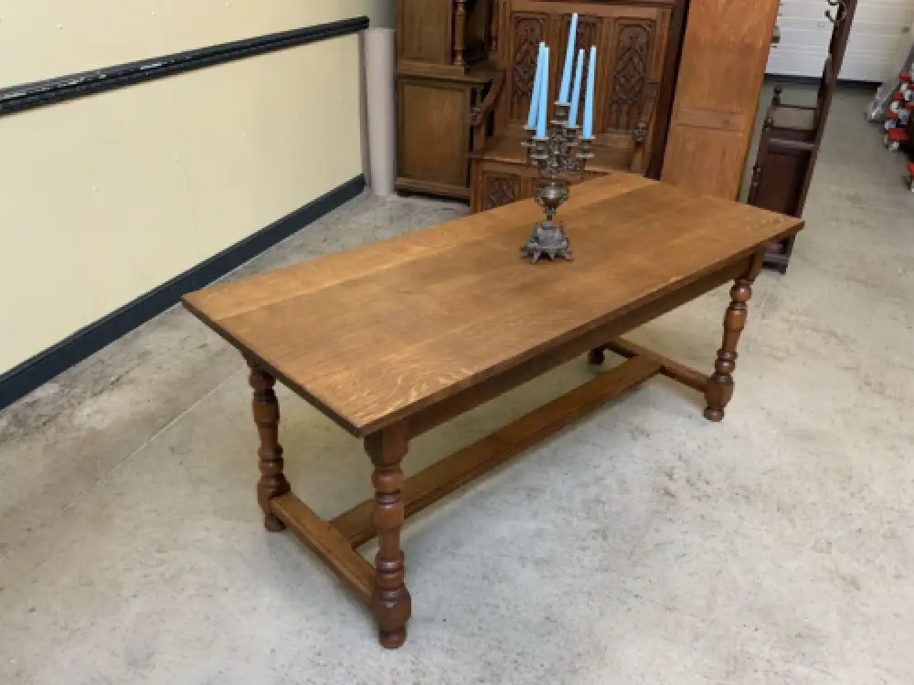 Antiker imposanter Kloster Tisch, Bauerntisch, Tafel, 180 cm -Lieferung möglich! 10