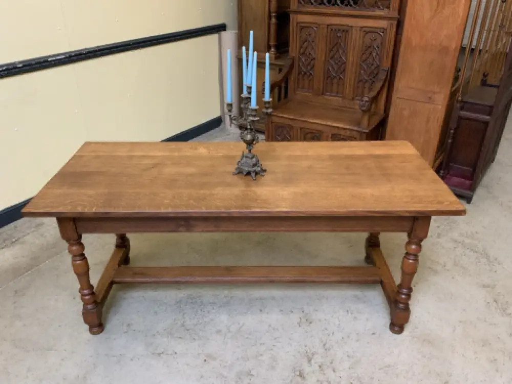 Antiker imposanter Kloster Tisch, Bauerntisch, Tafel, 180 cm -Lieferung möglich! 11