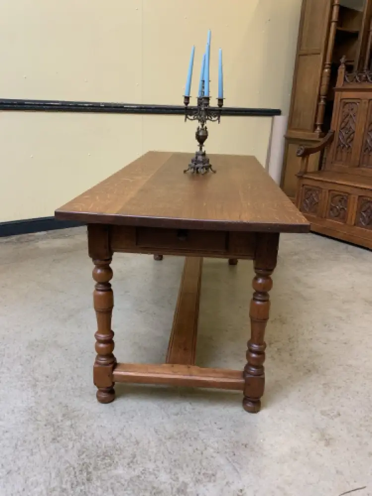 Antiker imposanter Kloster Tisch, Bauerntisch, Tafel, 180 cm -Lieferung möglich! 16