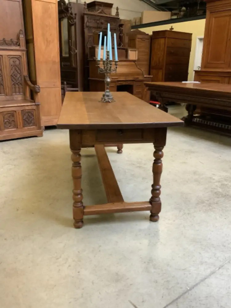 Antiker imposanter Kloster Tisch, Bauerntisch, Tafel, 180 cm -Lieferung möglich! 7