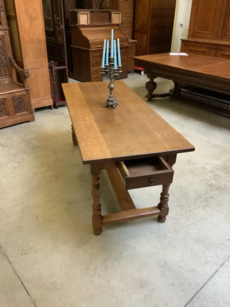 Antiker imposanter Kloster Tisch, Bauerntisch, Tafel, 180 cm -Lieferung möglich! 8