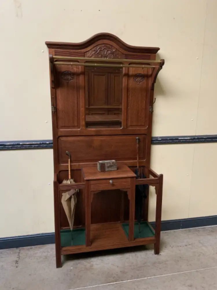 Antike Jugendstil Garderobe - traumhaft schön - Lieferung möglich! 0