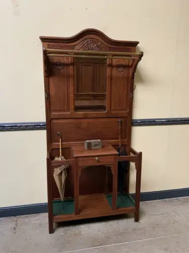 Antike Jugendstil Garderobe - traumhaft schön - Lieferung möglich!