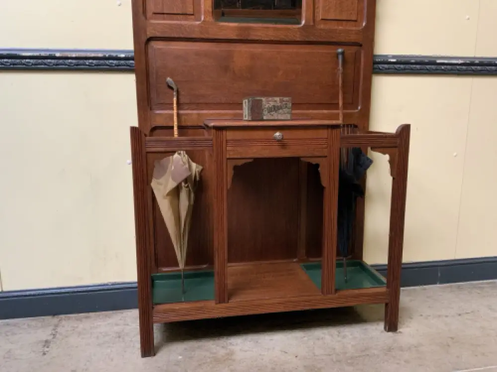 Antike Jugendstil Garderobe - traumhaft schön - Lieferung möglich! 10