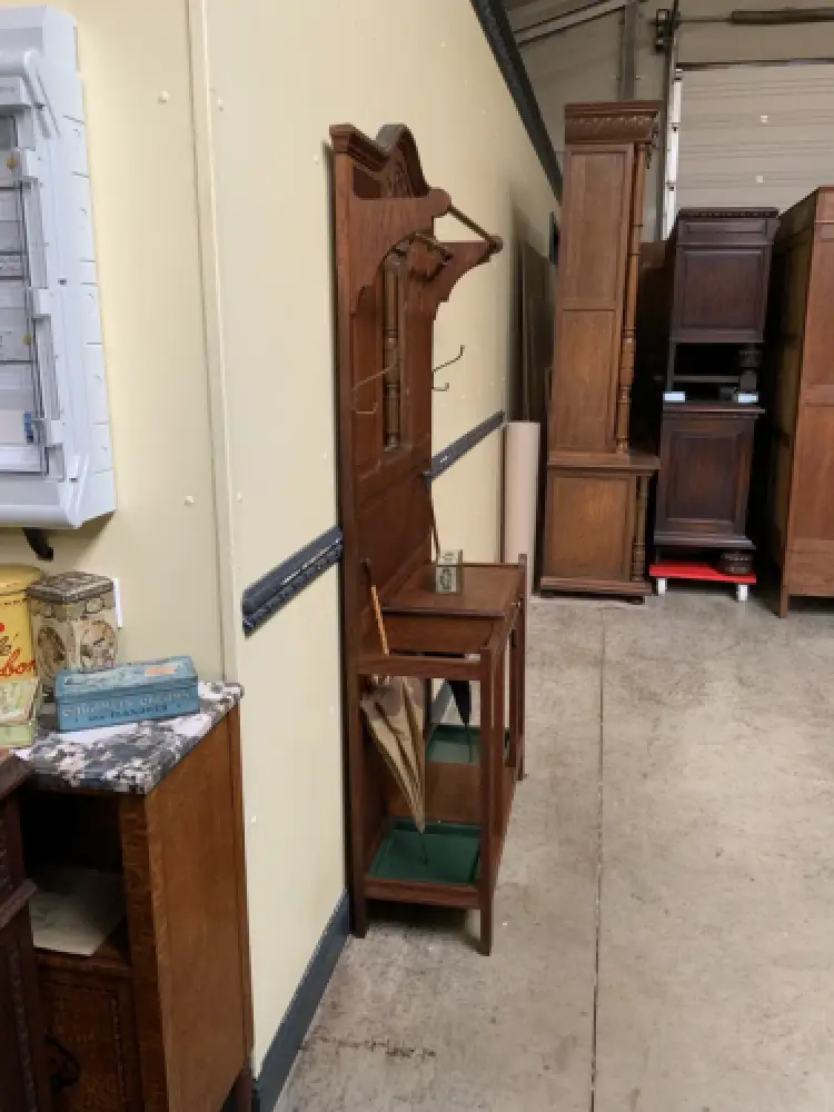 Antike Jugendstil Garderobe - traumhaft schön - Lieferung möglich! 8