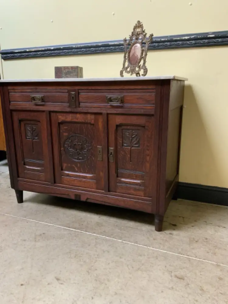 Antike Jugendstil Anrichte, Kommode - Lieferung möglich! 10