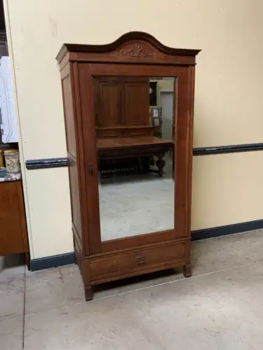 Antiker Jugendstil Wäscheschrank, Kleiderschrank -   Lieferung möglich!