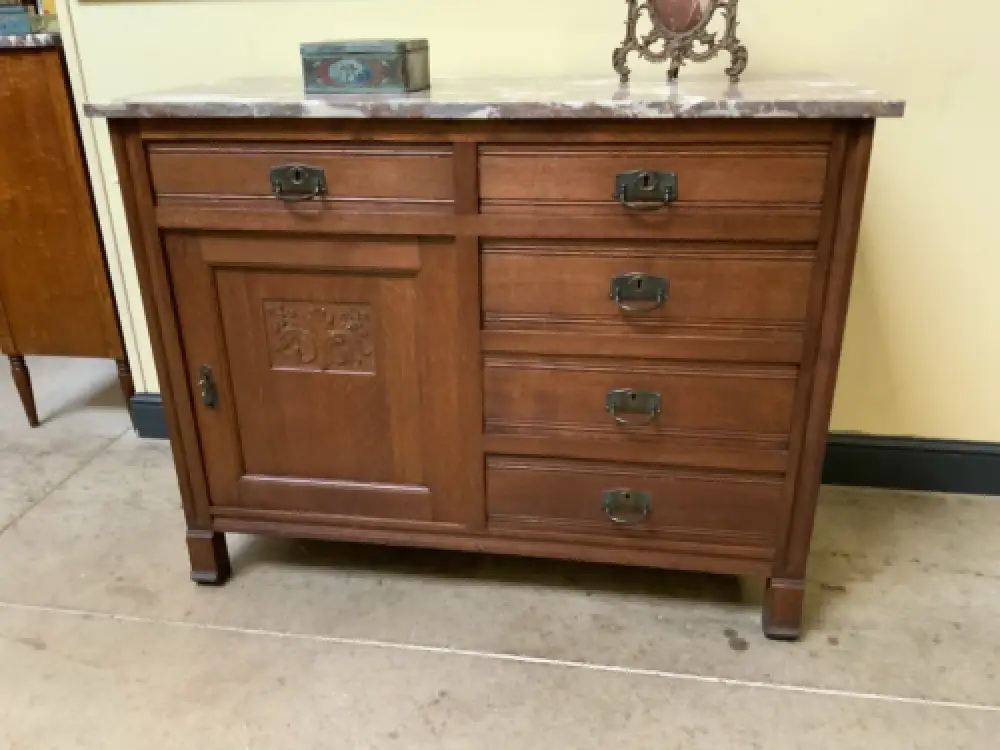 Antike Jugendstil Anrichte, Kommode - Lieferung möglich! 12