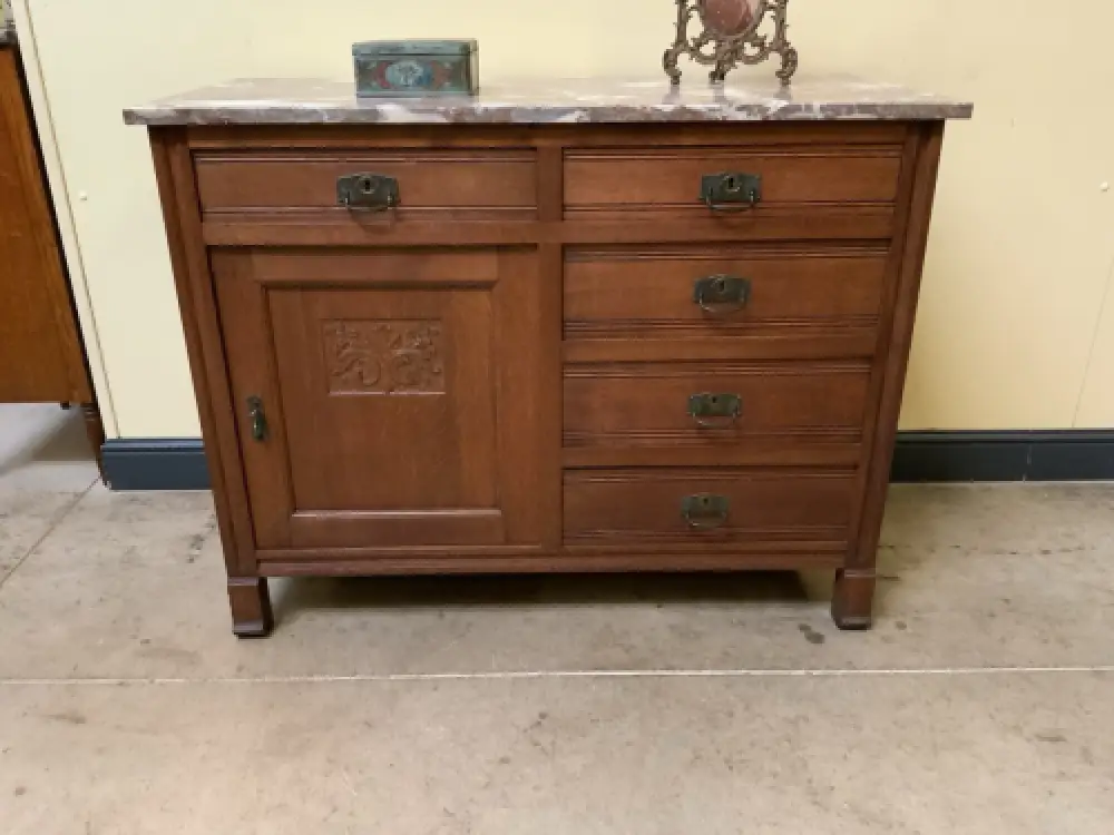 Antike Jugendstil Anrichte, Kommode - Lieferung möglich! 9