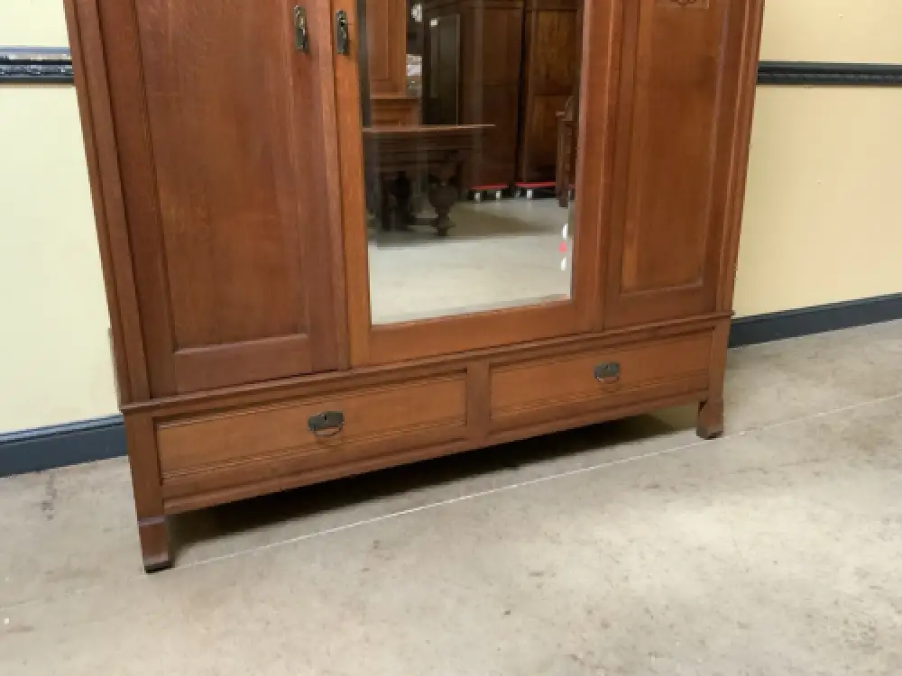 Antik - Kleiderschrank, Wäscheschrank - Jugendstil -  Lieferung möglich! 5