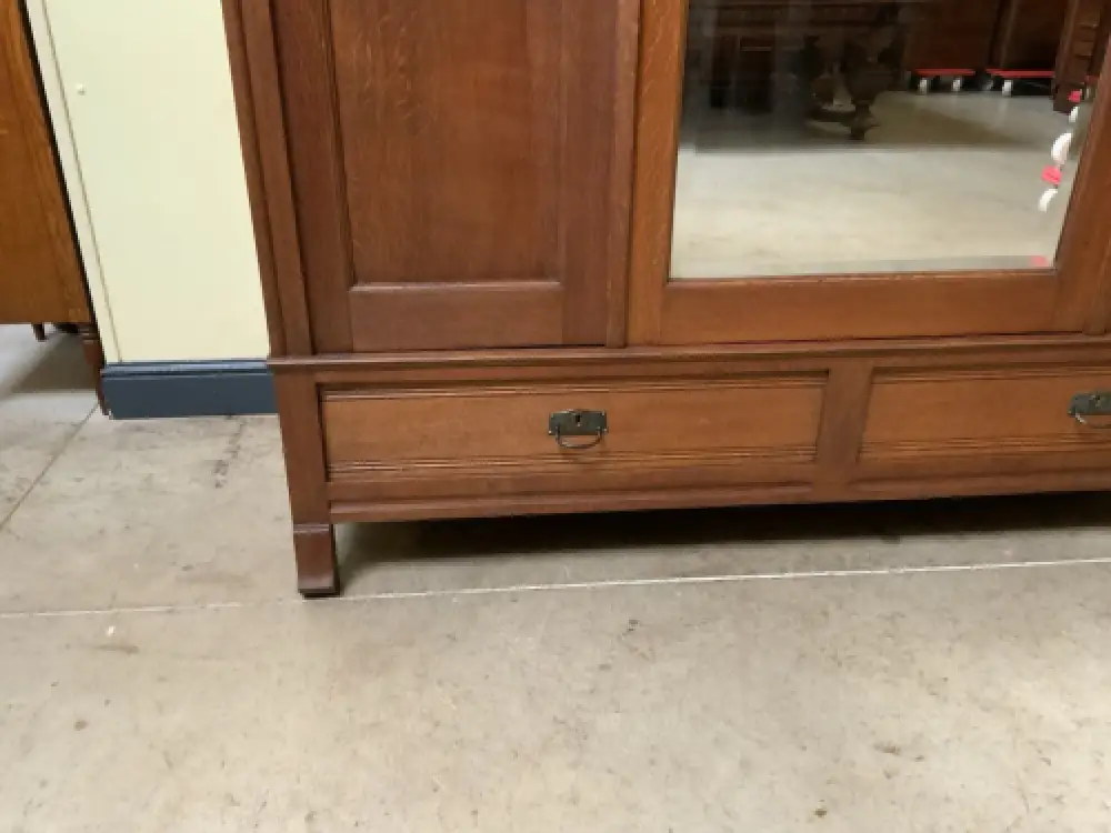 Antik - Kleiderschrank, Wäscheschrank - Jugendstil -  Lieferung möglich! 9