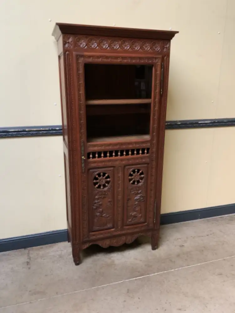 Antik - Geschirrschrank, Vertiko, Vitrine - Bretagne - Lieferung möglich! 1