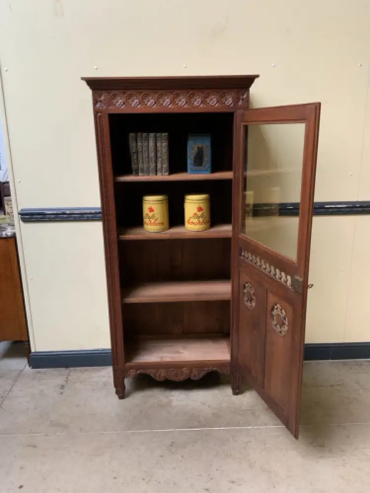 Antik - Geschirrschrank, Vertiko, Vitrine - Bretagne - Lieferung möglich! 12