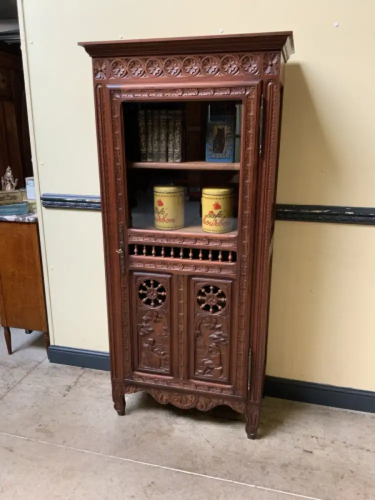 Antik - Geschirrschrank, Vertiko, Vitrine - Bretagne - Lieferung möglich! 3