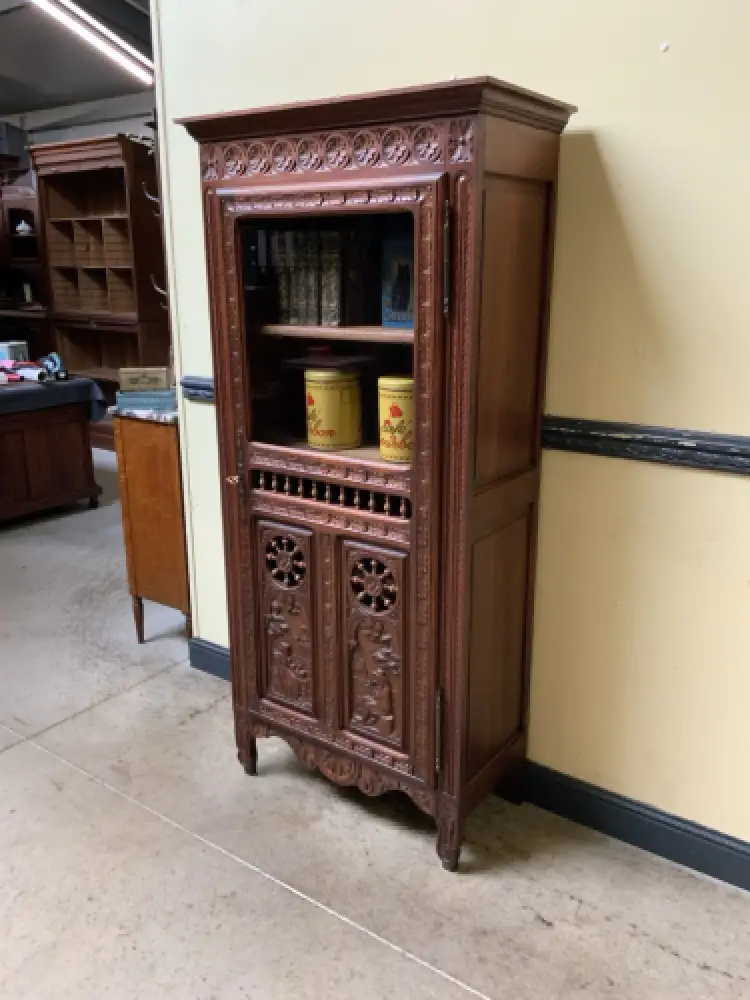 Antik - Geschirrschrank, Vertiko, Vitrine - Bretagne - Lieferung möglich! 4