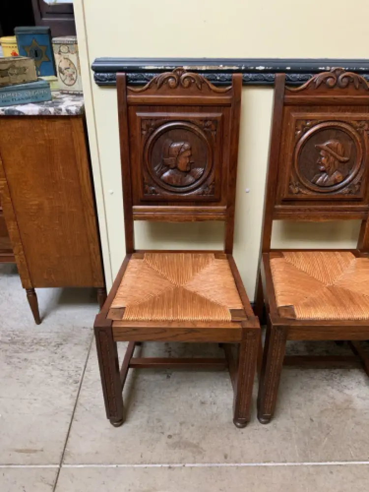 6 antike traumhaft schöne Bretonische Stühle - Lieferung möglich! 10