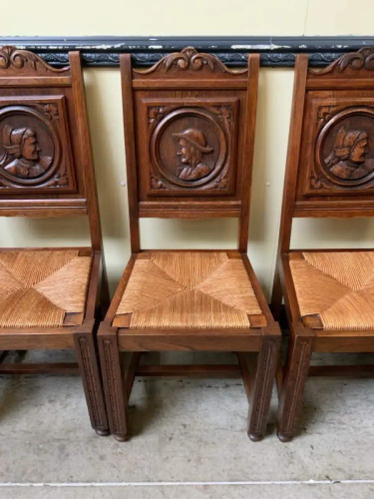 6 antike traumhaft schöne Bretonische Stühle - Lieferung möglich! 13