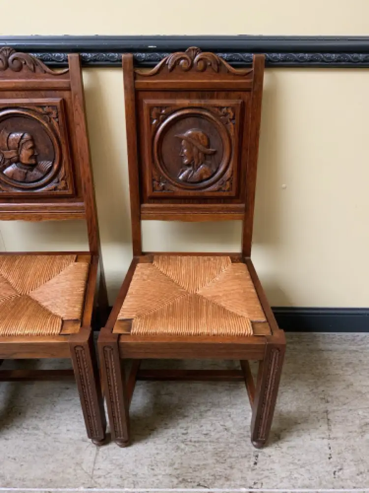 6 antike traumhaft schöne Bretonische Stühle - Lieferung möglich! 15