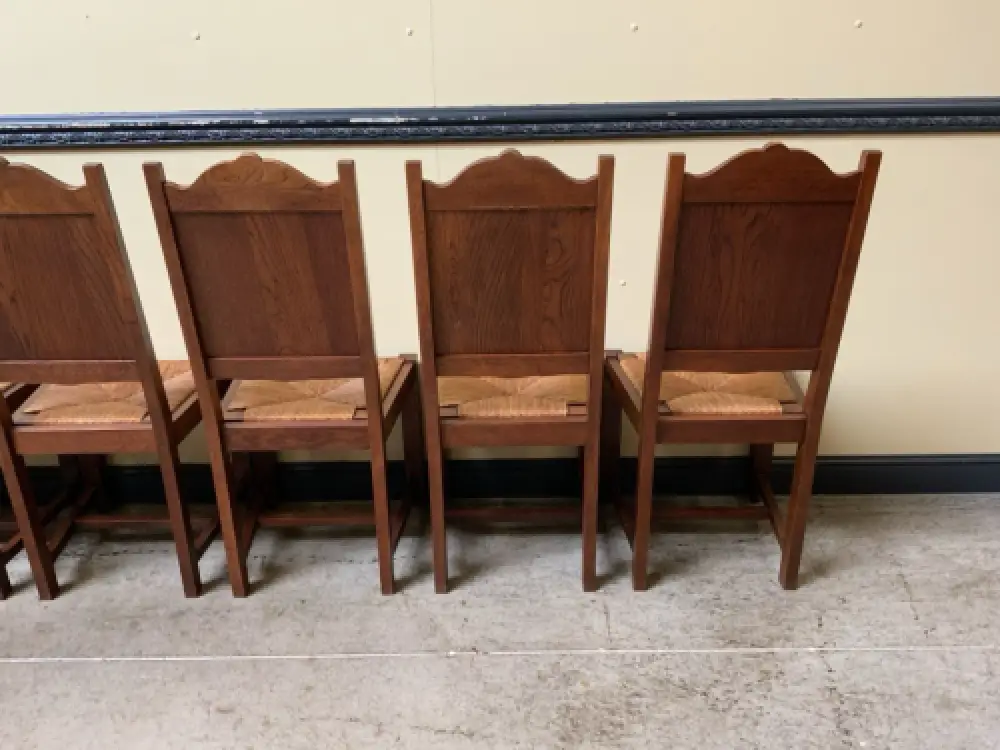 6 antike traumhaft schöne Bretonische Stühle - Lieferung möglich! 18