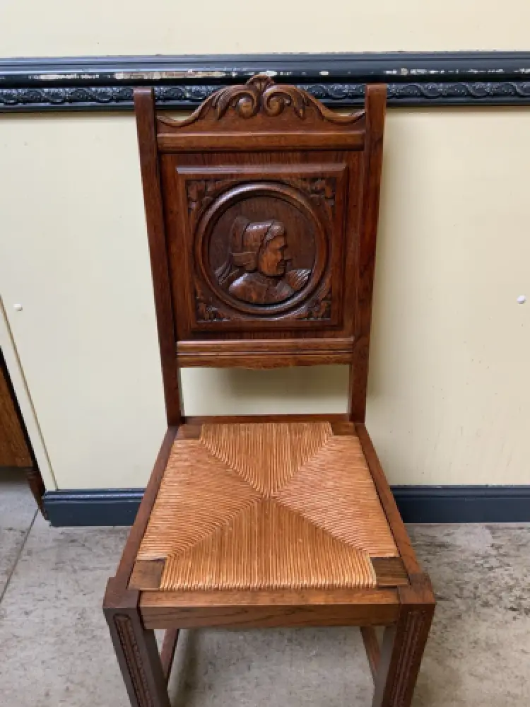 6 antike traumhaft schöne Bretonische Stühle - Lieferung möglich! 6