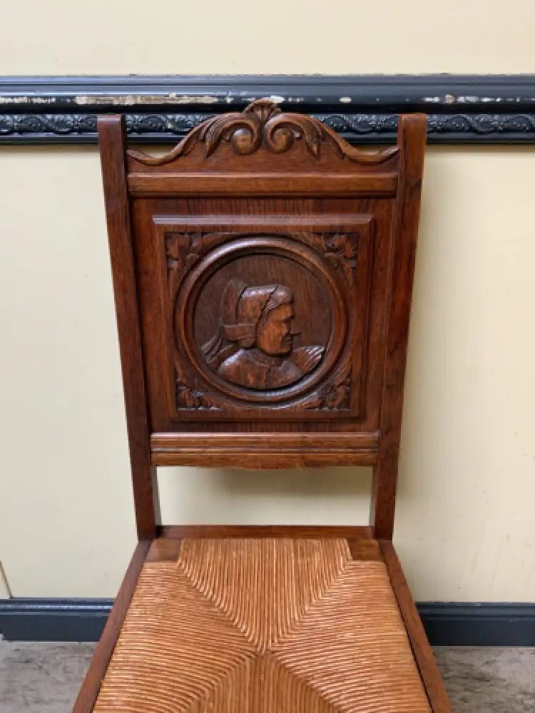 6 antike traumhaft schöne Bretonische Stühle - Lieferung möglich! 7