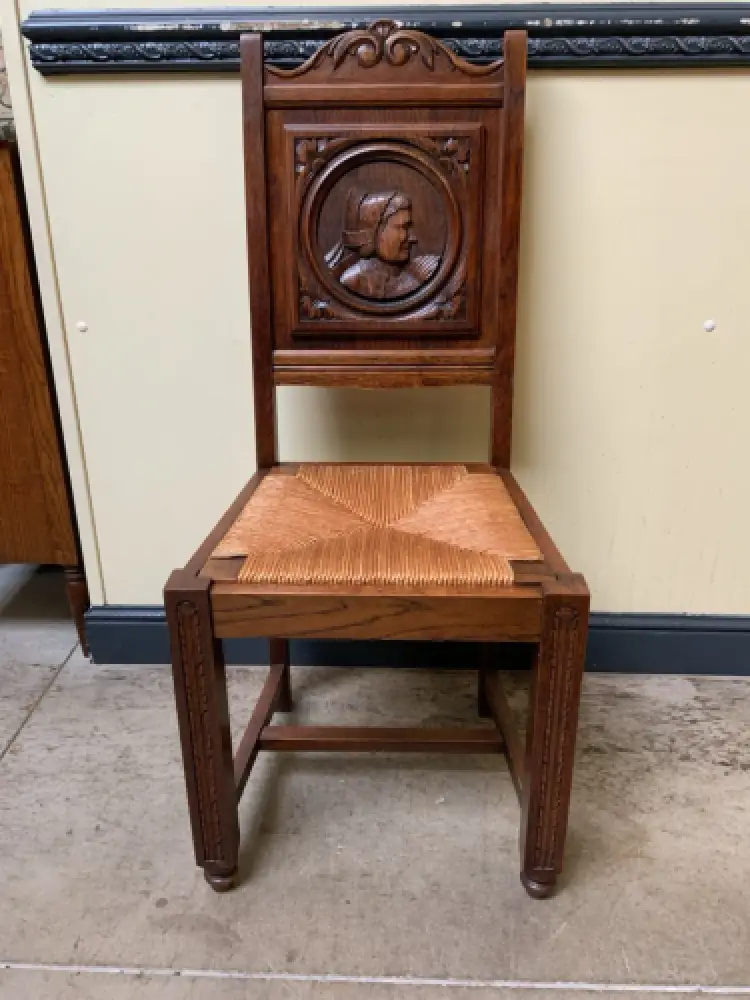 6 antike traumhaft schöne Bretonische Stühle - Lieferung möglich! 9